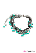 Load image into Gallery viewer, Open Door Jewelry - Road Trip - Blue Bracelet - Paparazzi Accessories
