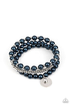 Load image into Gallery viewer, five-dollar-jewelry-pearly-professional-blue-bracelet-paparazzi-accessories
