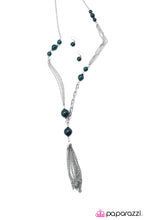 Load image into Gallery viewer, Open Door Jewelry - How Low Can You Go? - Blue Necklace - Paparazzi Accessories
