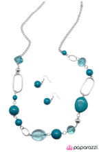Load image into Gallery viewer, Open Door Jewelry - Rolling Stones - Blue Necklace - Paparazzi Accessories
