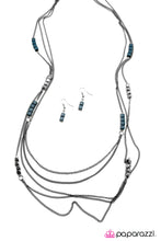 Load image into Gallery viewer, Open Door Jewelry - Chain of Fools - Blue Necklace - Paparazzi Accessories
