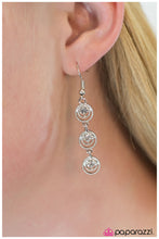 Load image into Gallery viewer, five-dollar-jewelry-my-darling-clementine-white-earrings-paparazzi-accessories
