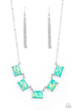 Load image into Gallery viewer, five-dollar-jewelry-opalescent-oblivion-blue-necklace-paparazzi-accessories
