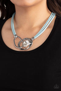 Open Door Jewelry - Californian Cowgirl - Blue Necklace - Paparazzi Accessories