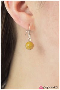 Open Door Jewelry - Break From The Norm - Yellow Necklace - Paparazzi Accessories