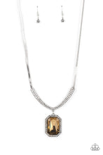 Load image into Gallery viewer, five-dollar-jewelry-fit-for-a-drama-queen-brown-necklace-paparazzi-accessories
