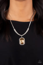 Load image into Gallery viewer, Open Door Jewelry - Fit for a DRAMA QUEEN - Brown Necklace - Paparazzi Accessories
