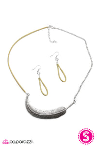 Open Door Jewelry - Airborne - Green Necklace - Paparazzi Accessories