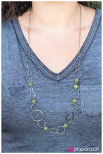 Load image into Gallery viewer, five-dollar-jewelry-today-is-a-new-day-green-necklace-paparazzi-accessories
