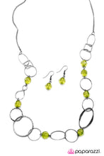 Load image into Gallery viewer, Open Door Jewelry - Today Is A New Day - Green Necklace - Paparazzi Accessories
