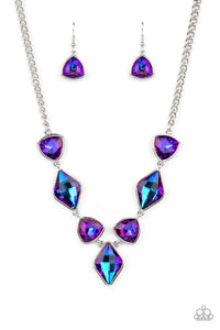 five-dollar-jewelry-glittering-geometrics-purple-necklace-paparazzi-accessories