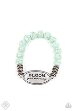 Load image into Gallery viewer, five-dollar-jewelry-bedouin-bloom-blue-bracelet-paparazzi-accessories
