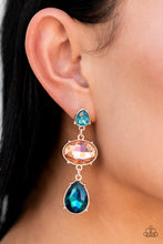 Load image into Gallery viewer, Open Door Jewelry - Royal Appeal - Multi Post Earrings - Paparazzi Accessories
