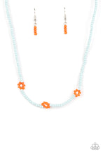 Load image into Gallery viewer, five-dollar-jewelry-bewitching-beading-orange-necklace-paparazzi-accessories
