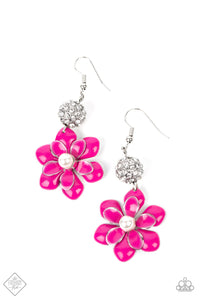 five-dollar-jewelry-bewitching-botany-pink-earrings-paparazzi-accessories