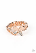 Load image into Gallery viewer, five-dollar-jewelry-fetching-flutter-rose-gold-paparazzi-accessories
