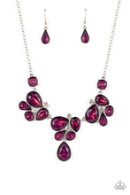 Load image into Gallery viewer, five-dollar-jewelry-everglade-escape-purple-necklace-paparazzi-accessories
