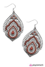 Load image into Gallery viewer, Open Door Jewelry - Persian Gardens - Red Earrings - Paparazzi Accessories
