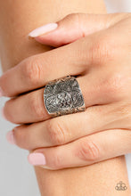 Load image into Gallery viewer, Open Door Jewelry - Argentine Arches - Silver Ring - Paparazzi Accessories
