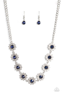 five-dollar-jewelry-blooming-brilliance-blue-necklace-paparazzi-accessories