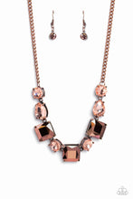 Load image into Gallery viewer, five-dollar-jewelry-elevated-edge-copper-necklace-paparazzi-accessories
