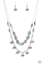 Load image into Gallery viewer, five-dollar-jewelry-sheen-season-blue-necklace-paparazzi-accessories
