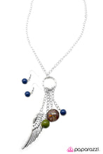 Load image into Gallery viewer, Open Door Jewelry - On A Wing And A Prayer Necklace - Paparazzi Accessories
