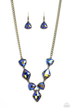 Load image into Gallery viewer, five-dollar-jewelry-glittering-geometrics-brass-necklace-paparazzi-accessories
