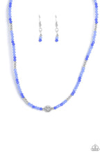 Load image into Gallery viewer, five-dollar-jewelry-beaming-bling-blue-necklace-paparazzi-accessories
