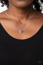 Load image into Gallery viewer, Open Door Jewelry - Be Still My Heart - Purple Necklace - Paparazzi Accessories
