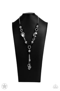 Open Door Jewelry - Total Eclipse Of the Heart Necklace - Paparazzi Accessories