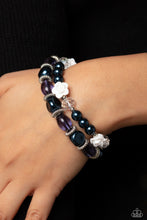 Load image into Gallery viewer, Open Door Jewelry - Who ROSE There? - Blue Bracelet - Paparazzi Accessories
