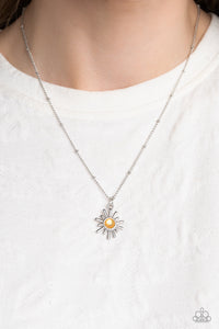 Open Door Jewelry - Soak up the Sun - Yellow Necklace - Paparazzi Accessories