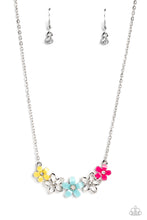 Load image into Gallery viewer, five-dollar-jewelry-wildflower-about-you-blue-necklace-paparazzi-accessories
