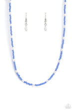 Load image into Gallery viewer, five-dollar-jewelry-beaded-blitz-blue-necklace-paparazzi-accessories
