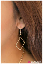 Load image into Gallery viewer, Open Door Jewelry - On The Quad - Gold Necklace - Paparazzi Accessories
