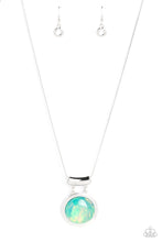 Load image into Gallery viewer, five-dollar-jewelry-starlight-starbright-blue-necklace-paparazzi-accessories
