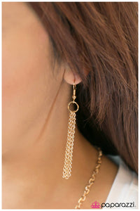 Open Door Jewelry - Count Your Blessings - Gold Necklace - Paparazzi Accessories