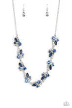 Load image into Gallery viewer, five-dollar-jewelry-swimming-in-sparkles-blue-necklace-paparazzi-accessories
