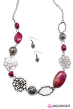 Load image into Gallery viewer, Open Door Jewelry - Not Your Average Wallflower Necklace - Paparazzi Accessories
