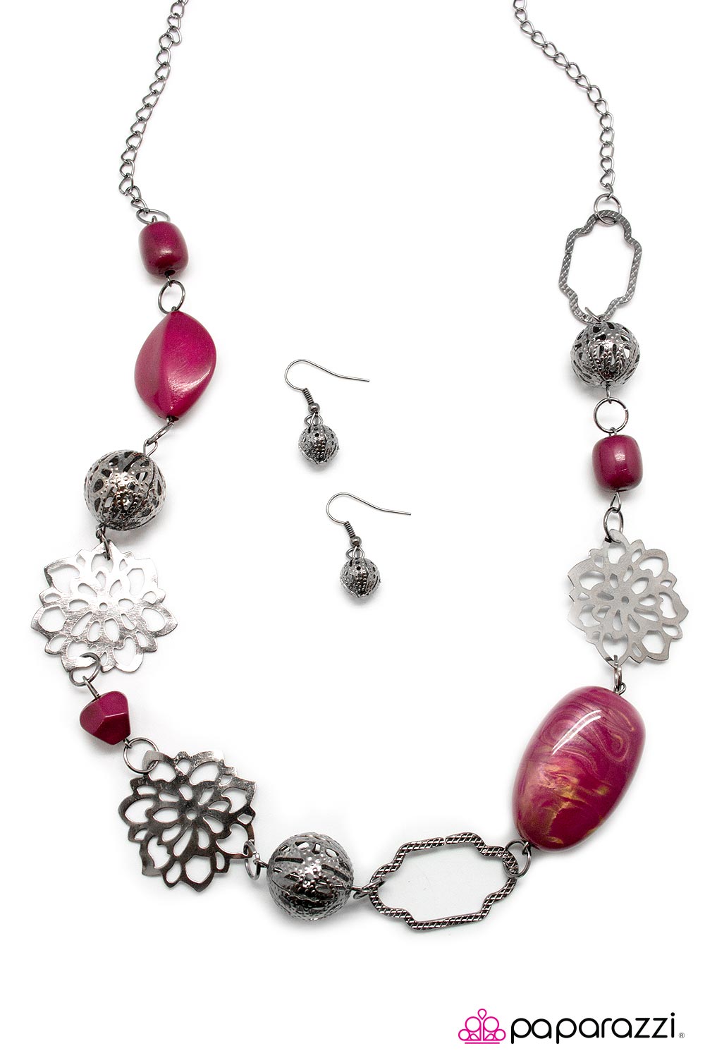 Open Door Jewelry - Not Your Average Wallflower Necklace - Paparazzi Accessories