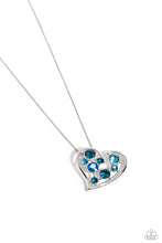 Load image into Gallery viewer, five-dollar-jewelry-romantic-recognition-blue-necklace-paparazzi-accessories
