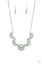 Load image into Gallery viewer, five-dollar-jewelry-dancing-dimension-green-necklace-paparazzi-accessories
