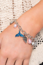 Load image into Gallery viewer, Open Door Jewelry - MERMAID For Each Other - Pink Bracelet - Paparazzi Accessories
