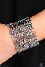 Load image into Gallery viewer, Open Door Jewelry - Garden City - Blue Bracelet - Paparazzi Accessories
