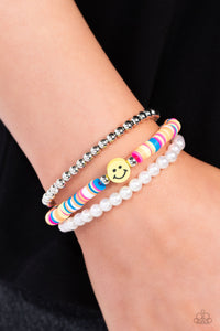 Open Door Jewelry - Run a SMILE - Multi Bracelet - Paparazzi Accessories