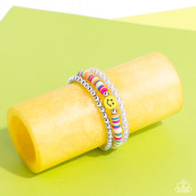 Load image into Gallery viewer, Open Door Jewelry - Run a SMILE - Multi Bracelet - Paparazzi Accessories
