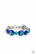 Load image into Gallery viewer, five-dollar-jewelry-refreshing-radiance-blue-bracelet-paparazzi-accessories
