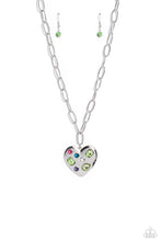 Load image into Gallery viewer, five-dollar-jewelry-online-dating-green-necklace-paparazzi-accessories
