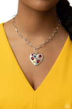 Load image into Gallery viewer, Open Door Jewelry - Online Dating - Red Necklace - Paparazzi Accessories
